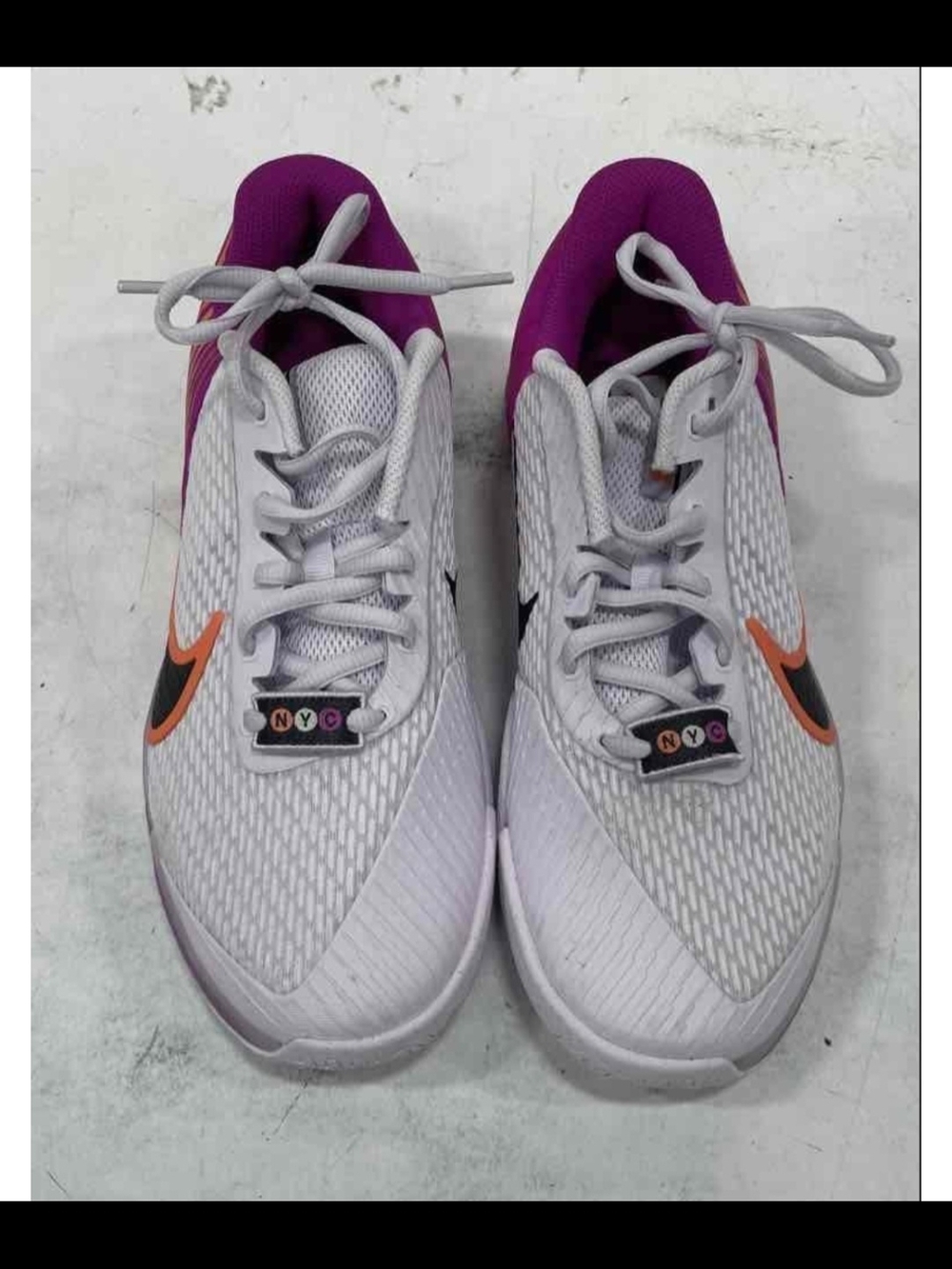 Sz 9 Nike Court Women’s Air Zoom Vapor 2 Premium HC NYC Tennis Shoes FQ7267-500